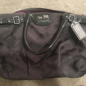 COACH GRAY PURSE